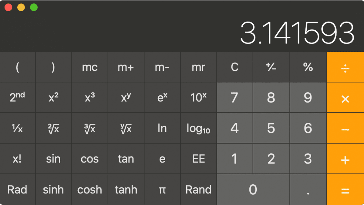 calculator app for mac